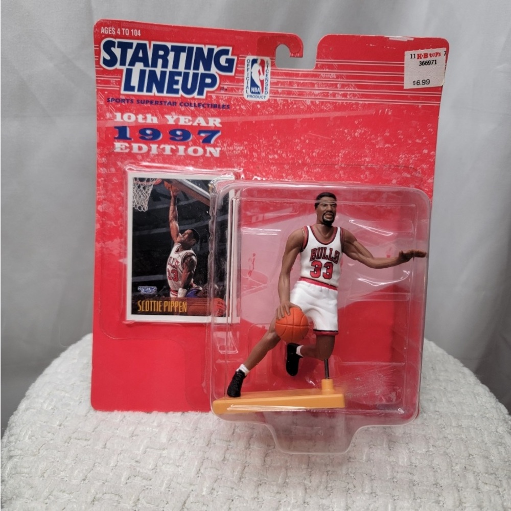 Starting lineup, 1995 in 1997, Scottie Pippen limited edition, action figure set